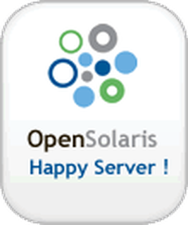 OpenSolaris Happy Server Logo